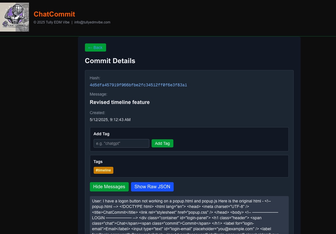 Timeline View